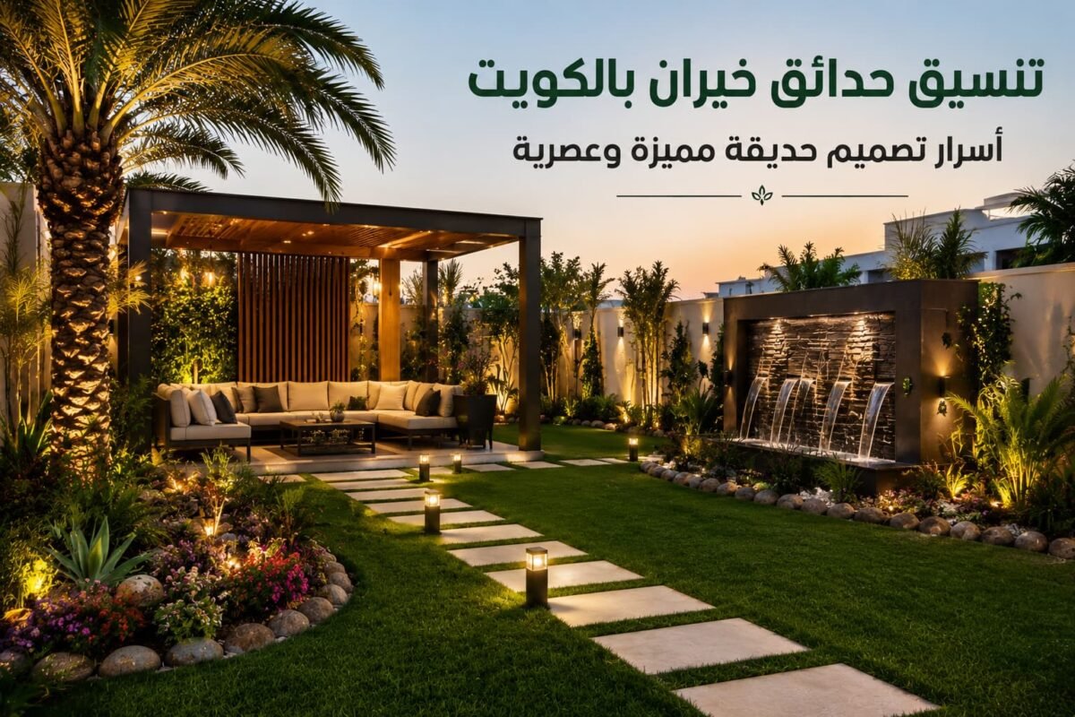 تنسيق حدائق خيران بالكويت